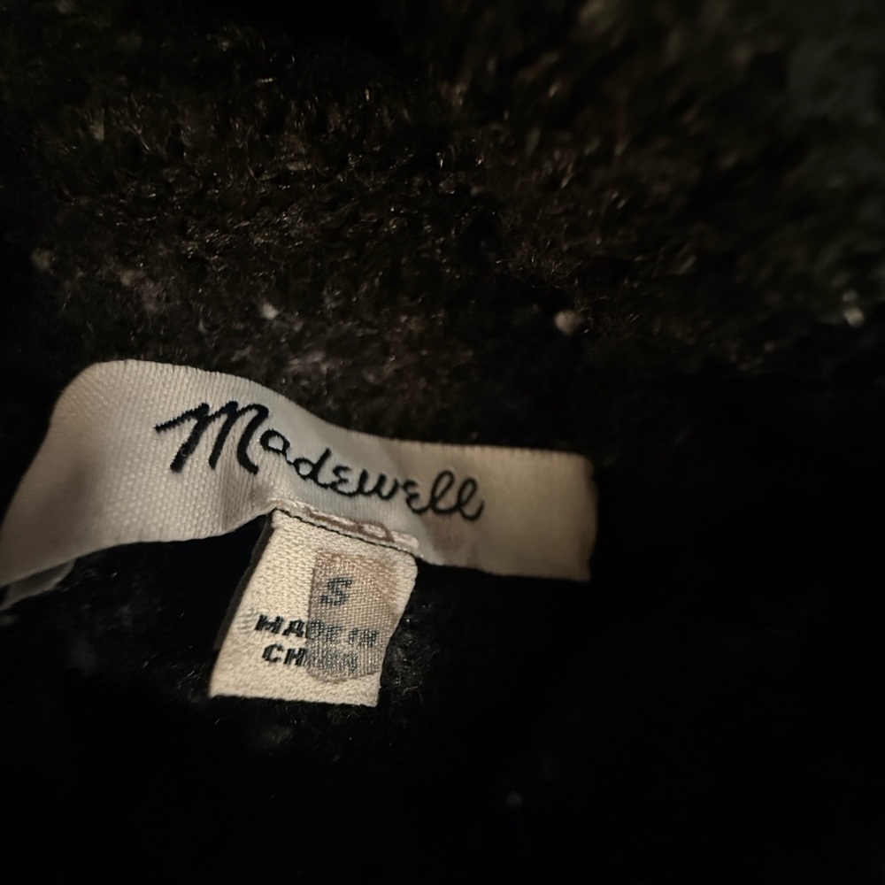 Madewell Belmont Donegal Mock Turtleneck Sweater - Picture 6 of 7